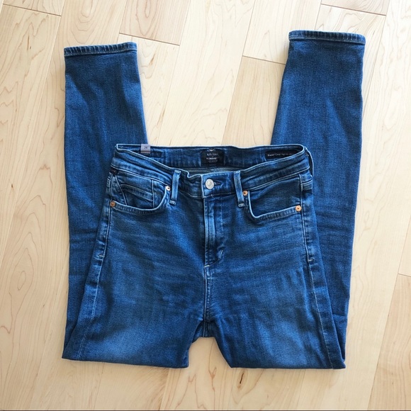 citizens of humanity rocket crop high rise skinny - Picture 1 of 5